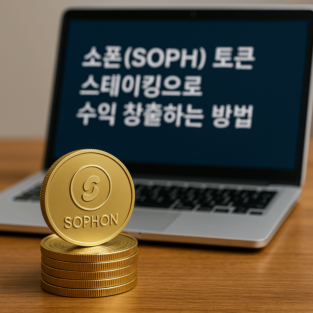 소폰(SOPH) 토큰 스테이킹으로 수익 창출하는 방법