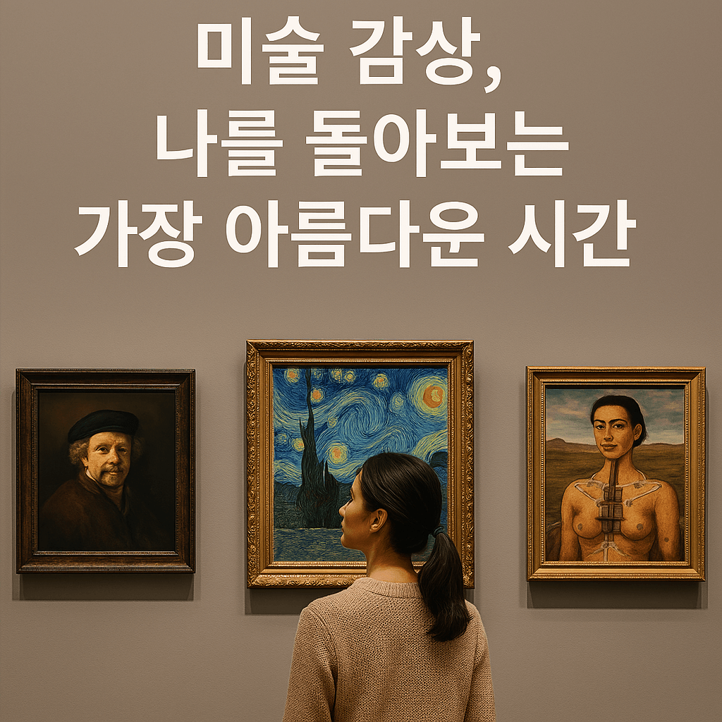 미술 감상, 나를 돌아보는 가장 아름다운 시간