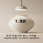 한국 미술사,미감,조선 미술,근대 미술,현대 미술