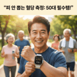 스마트워치 혈당 측정, 이제 피 안 뽑아도 된다? 50대 '몸값' 올리는 신세계